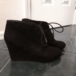 Black booties